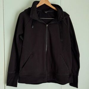 Athleta Triumph Women's Black Hoodie Jacket